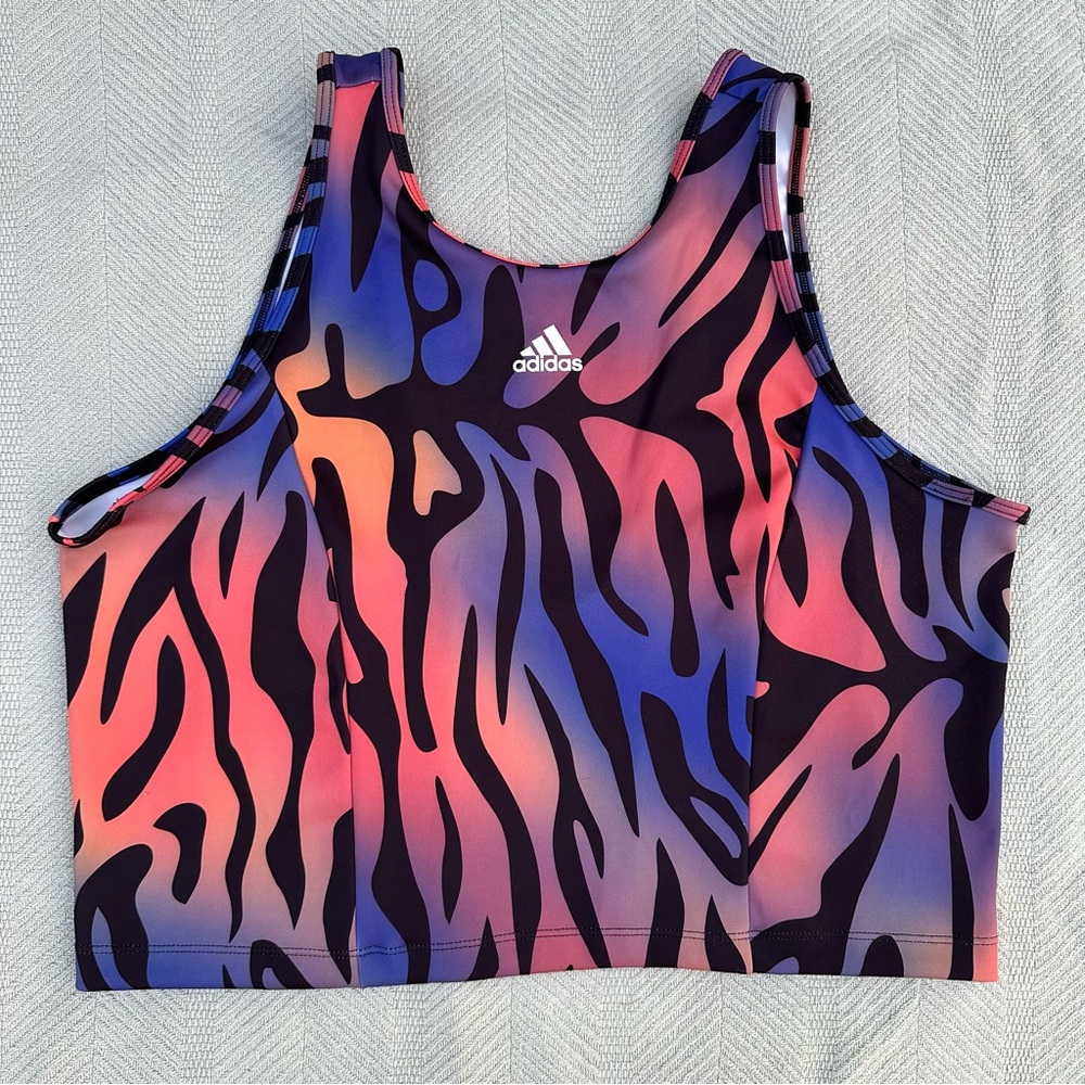 Adidas areoready designed to move crop top